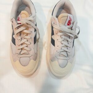New Balance Cream and black Sneakers